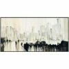 L ART "CITY SHADOWS" CANVAS ART