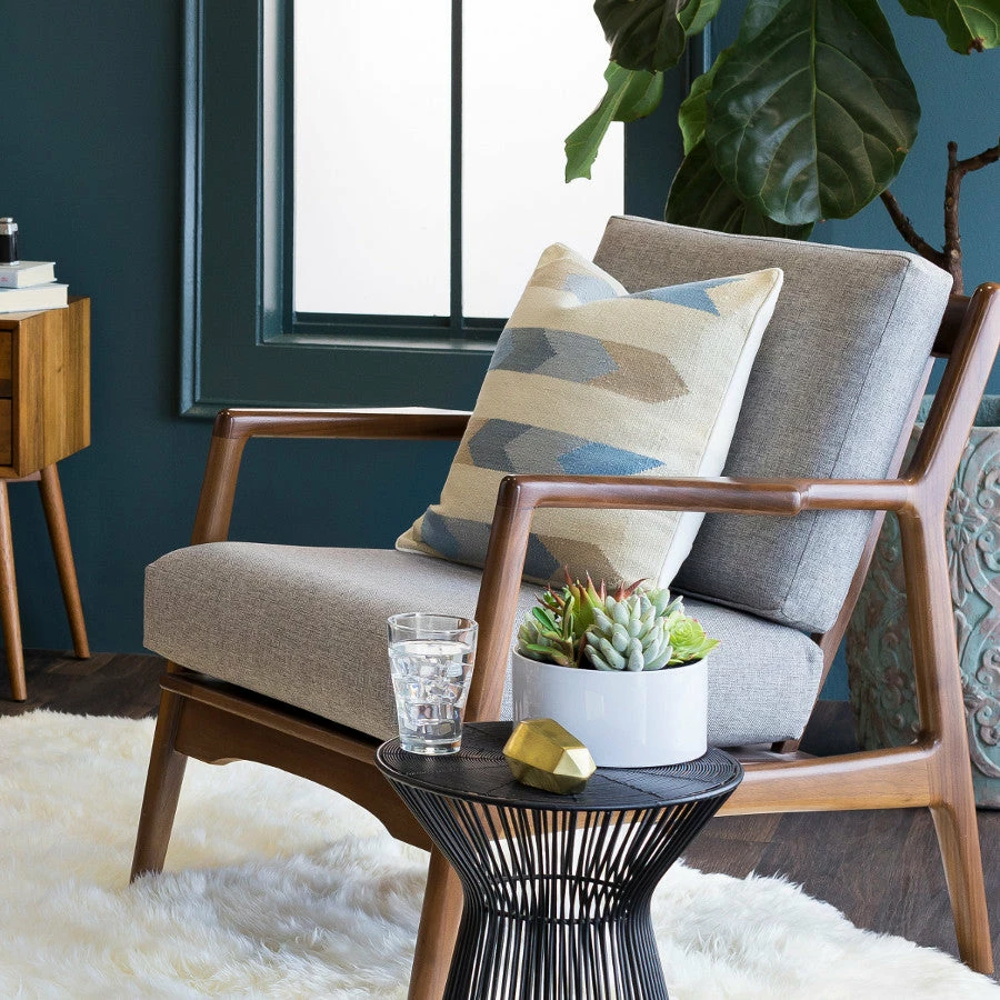 Coupon ✨ SURYA ARIZONA ARROWS KILIM PILLOW: DENIM, KHAKI 🤩 2 SURYA ARIZONA ARROWS KILIM PILLOW: DENIM, KHAKI