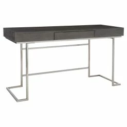 UTTERMOST CLAUDE SMOKE GREY WRITING DESK