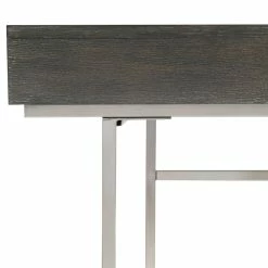 UTTERMOST CLAUDE SMOKE GREY WRITING DESK