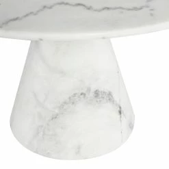 NUEVO CLAUDIO WHITE MARBLE COFFEE TABLE