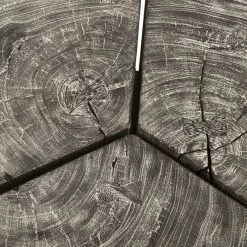 PHILLIPS COLLECTION CLOVER ROUND GREY STONE COFFEE TABLE Furniture