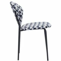 Buy 🔥 ZUO CLYDE GEOMETRIC PRINT DINING CHAIR | SET OF 2 ⭐ 12 ZUO CLYDE GEOMETRIC PRINT DINING CHAIR | SET OF 2