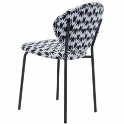 Buy 🔥 ZUO CLYDE GEOMETRIC PRINT DINING CHAIR | SET OF 2 ⭐ 14 ZUO CLYDE GEOMETRIC PRINT DINING CHAIR | SET OF 2