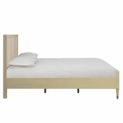 Cheap π TOV Furniture COCO ALMOND CANE PANEL BED π 9 TOV Furniture COCO ALMOND CANE PANEL BED
