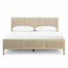 TOV Furniture COCO ALMOND CANE PANEL BED