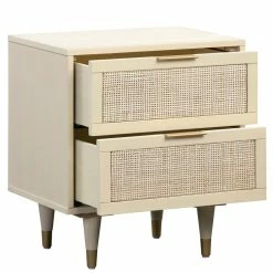 TOV Furniture COCO NIGHTSTAND: ALMOND
