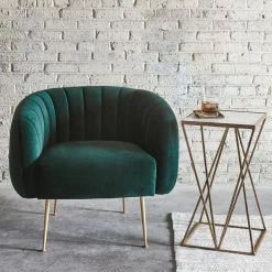 URBIA COCO VELVET CLUB CHAIR Living Room