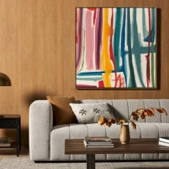 L ART "COLORING BOOK" CANVAS ART