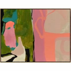 L ART Wall Art COLORS OF LOVE CANVAS ART