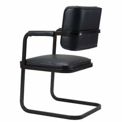ZUO COLT VINTAGE BLACK DINING CHAIR Furniture