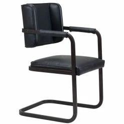 ZUO COLT VINTAGE BLACK DINING CHAIR Furniture