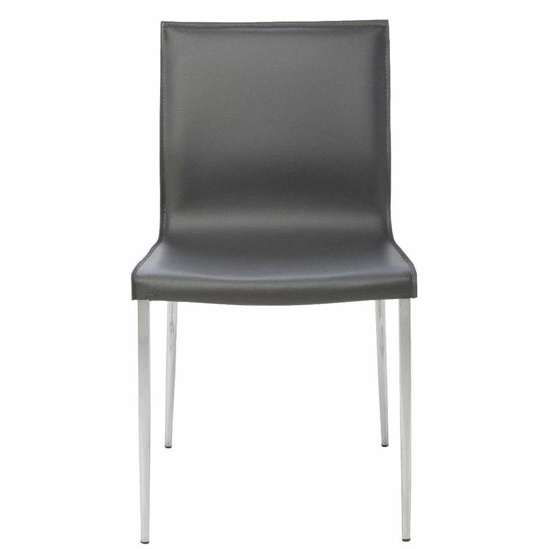 Best Pirce ๐งจ NUEVO Kitchen + Dining COLTER LEATHER DINING SIDE CHAIR โจ 10 NUEVO Kitchen + Dining COLTER LEATHER DINING SIDE CHAIR