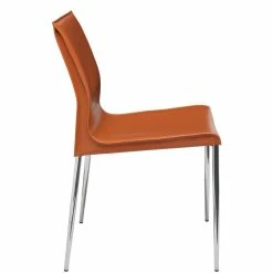 Best Pirce ๐งจ NUEVO Kitchen + Dining COLTER LEATHER DINING SIDE CHAIR โจ 19 NUEVO Kitchen + Dining COLTER LEATHER DINING SIDE CHAIR