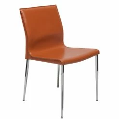 Best Pirce ๐งจ NUEVO Kitchen + Dining COLTER LEATHER DINING SIDE CHAIR โจ 18 NUEVO Kitchen + Dining COLTER LEATHER DINING SIDE CHAIR