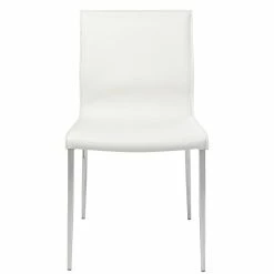 Best Pirce ๐งจ NUEVO Kitchen + Dining COLTER LEATHER DINING SIDE CHAIR โจ 21 NUEVO Kitchen + Dining COLTER LEATHER DINING SIDE CHAIR