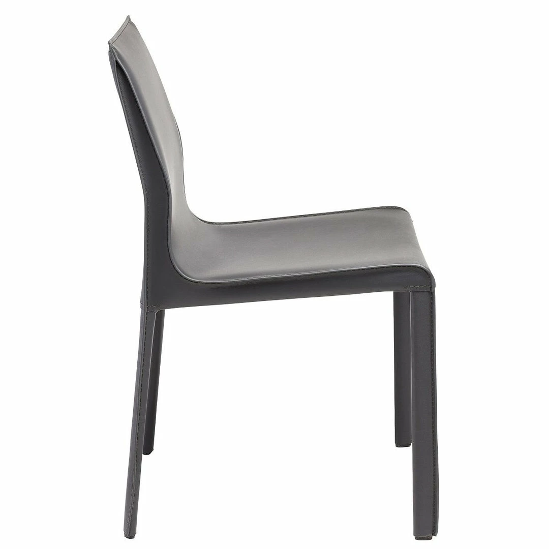 Best Sale π NUEVO COLTER LEATHER WRAPPED DINING CHAIR π 2 NUEVO COLTER LEATHER WRAPPED DINING CHAIR