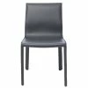 NUEVO COLTER LEATHER WRAPPED DINING CHAIR