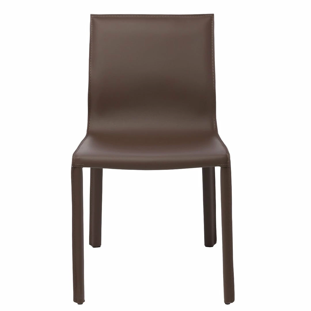 Best Sale π NUEVO COLTER LEATHER WRAPPED DINING CHAIR π 13 NUEVO COLTER LEATHER WRAPPED DINING CHAIR