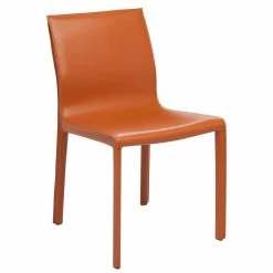 Best Sale π NUEVO COLTER LEATHER WRAPPED DINING CHAIR π 34 NUEVO COLTER LEATHER WRAPPED DINING CHAIR