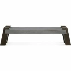 UTTERMOST CONCRETE ARCHITECT BENCH Furniture