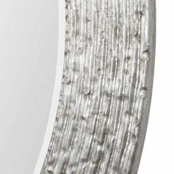 UTTERMOST CONDER BURNISHED SILVER OVAL MIRROR Mirrors