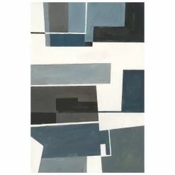 Hot Sale π L ART "COOL HUES I" CANVAS ART Wall Art π 7 L ART