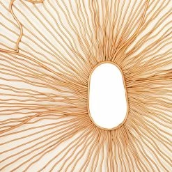 PHILLIPS COLLECTION COPPER POPPY FLOWER WALL DECOR Wall Sculptures + Decor