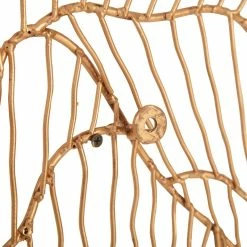 PHILLIPS COLLECTION COPPER POPPY FLOWER WALL DECOR Wall Sculptures + Decor