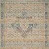 LOLOI CORNELIA PRINTED JUTE + CHENILLE RUG: OCEAN SUNSET