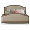 HOOKER Bedroom CORSICA UPHOLSTERED SHELTER BED: NATURAL