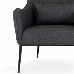 FOUR HANDS Furniture CORTEZ CHAIR: THEO ONYX