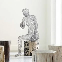 PHILLIPS COLLECTION CRAZY WIRE LOUNGING FEMALE