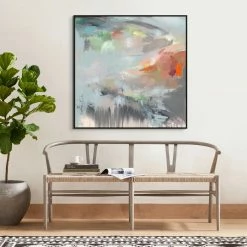 L ART "CREATOR OF SOLITUDE" CANVAS ART