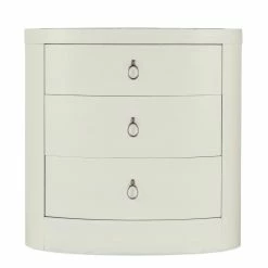 HOOKER CREST OVAL MARBLE TOP NIGHTSTAND Furniture