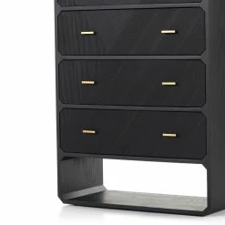 Promo π FOUR HANDS CREW TALL CHEST: BLACK ASH Furniture β€οΈ 19 FOUR HANDS CREW TALL CHEST: BLACK ASH Furniture