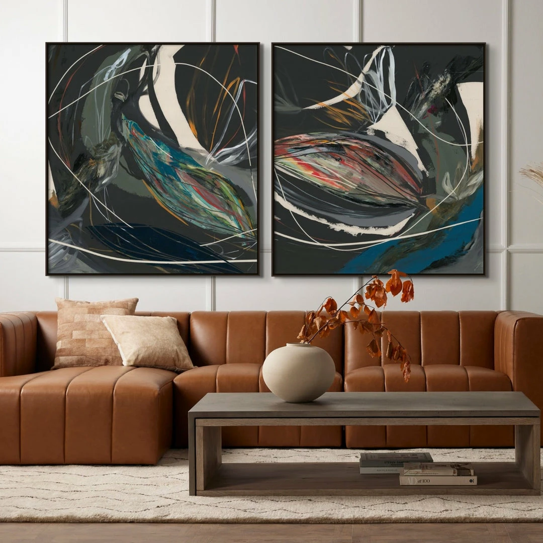 Outlet 🔥 L ART "CROSS BREEZE II" CANVAS ART Wall Art ⭐ 3 L ART "CROSS BREEZE II" CANVAS ART Wall Art