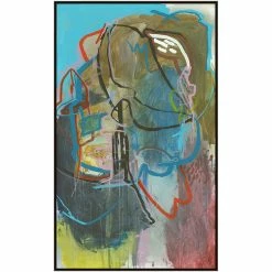 L ART "CRY FREEDOM" CANVAS ART