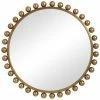 UTTERMOST CYRA 44" ROUND MIRROR: GOLD LEAF Mirrors