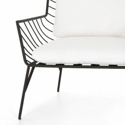 FOUR HANDS DALI OUTDOOR CHAIR: WHITE