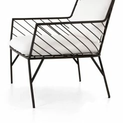 FOUR HANDS DALI OUTDOOR CHAIR: WHITE