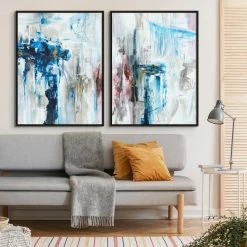 L ART "DANCED I" CANVAS ART