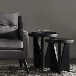 UTTERMOST DARK JAVA NESTING TABLES