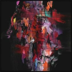 L ART "DARK PASSENGER" CANVAS ART Wall Art