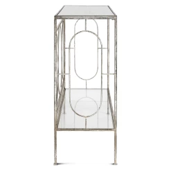 UTTERMOST DAVINA MIRRORED TOP CONSOLE TABLE Living Room