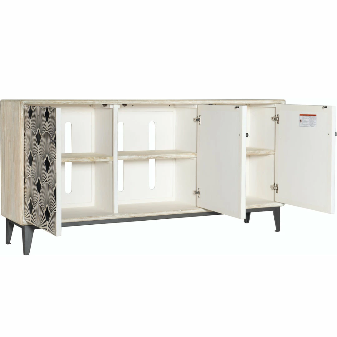 Discount 🔥 HOOKER DECO FAN BONE INLAY MOSAIC CONSOLE 😍 5 HOOKER DECO FAN BONE INLAY MOSAIC CONSOLE