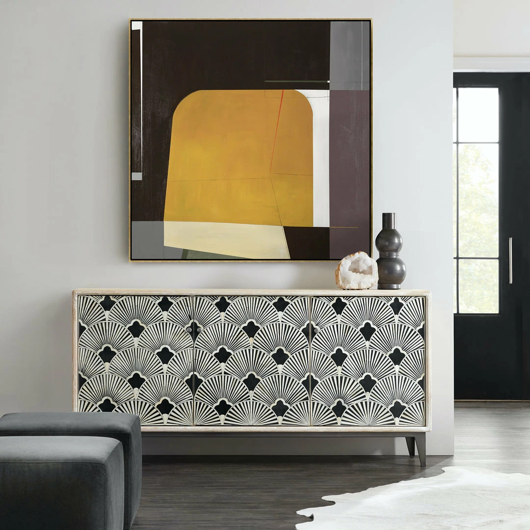 Discount 🔥 HOOKER DECO FAN BONE INLAY MOSAIC CONSOLE 😍 2 HOOKER DECO FAN BONE INLAY MOSAIC CONSOLE