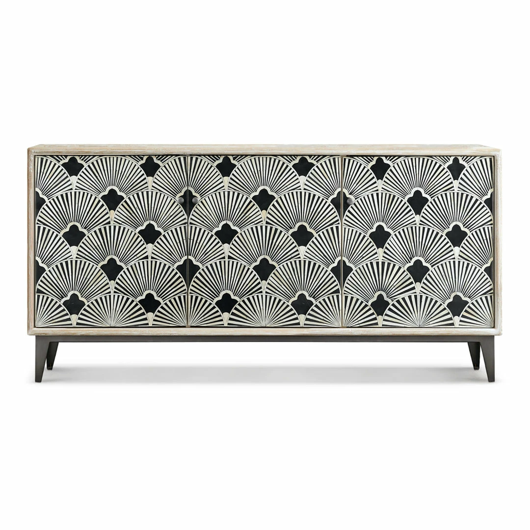 Discount 🔥 HOOKER DECO FAN BONE INLAY MOSAIC CONSOLE 😍 1 HOOKER DECO FAN BONE INLAY MOSAIC CONSOLE