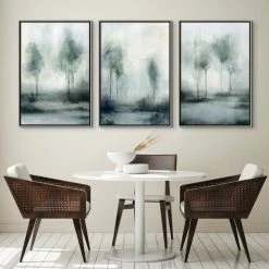 L ART Wall Art "DEEP IN THE WOODS I" CANVAS ART