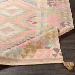 Flash Sale ✨ SURYA DEJA KILIM RUG: DUSTY ROSE 😉 7 SURYA DEJA KILIM RUG: DUSTY ROSE